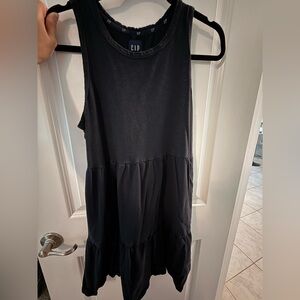 GAP Black Tiered Dress
